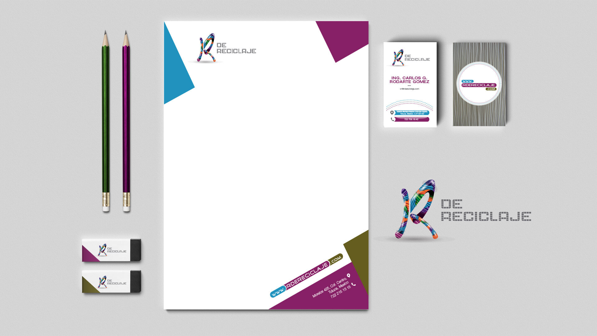 Diseño logo Reciclaje