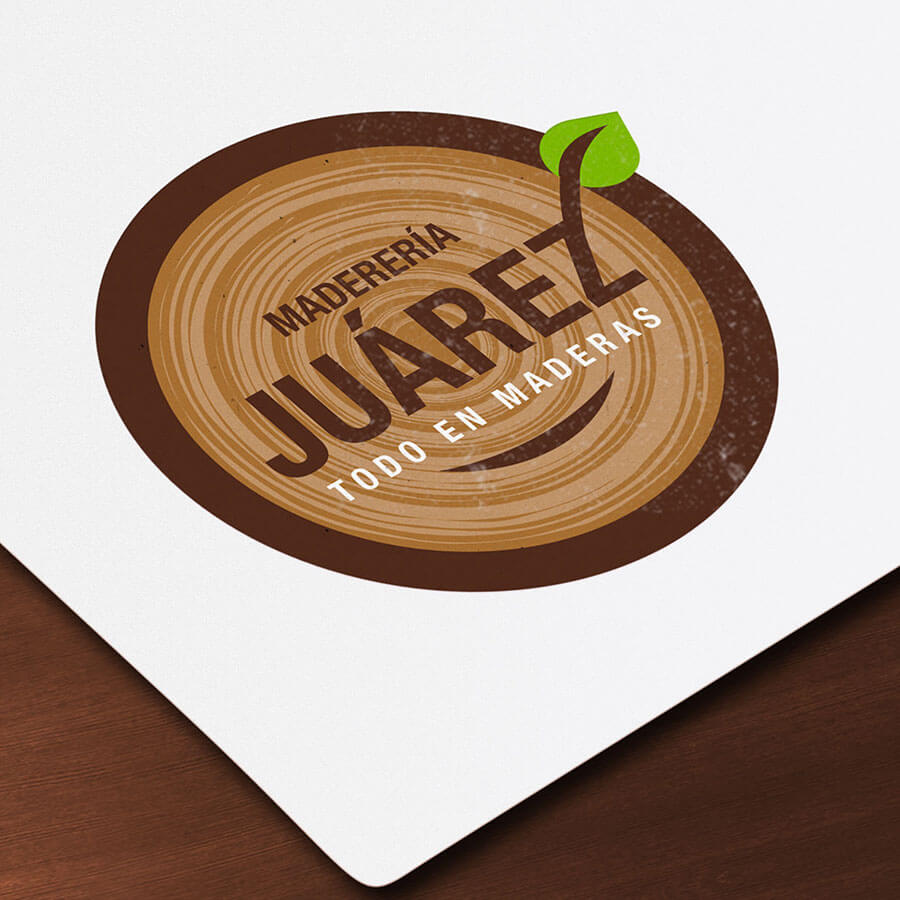 Diseño Logo e Identidad corporativa Madeeria Juárez