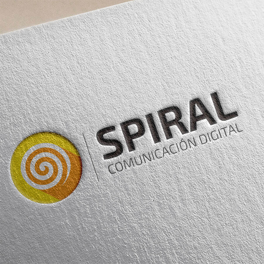 Diseño Logo e Identidad corporativa Spiral Comunicación