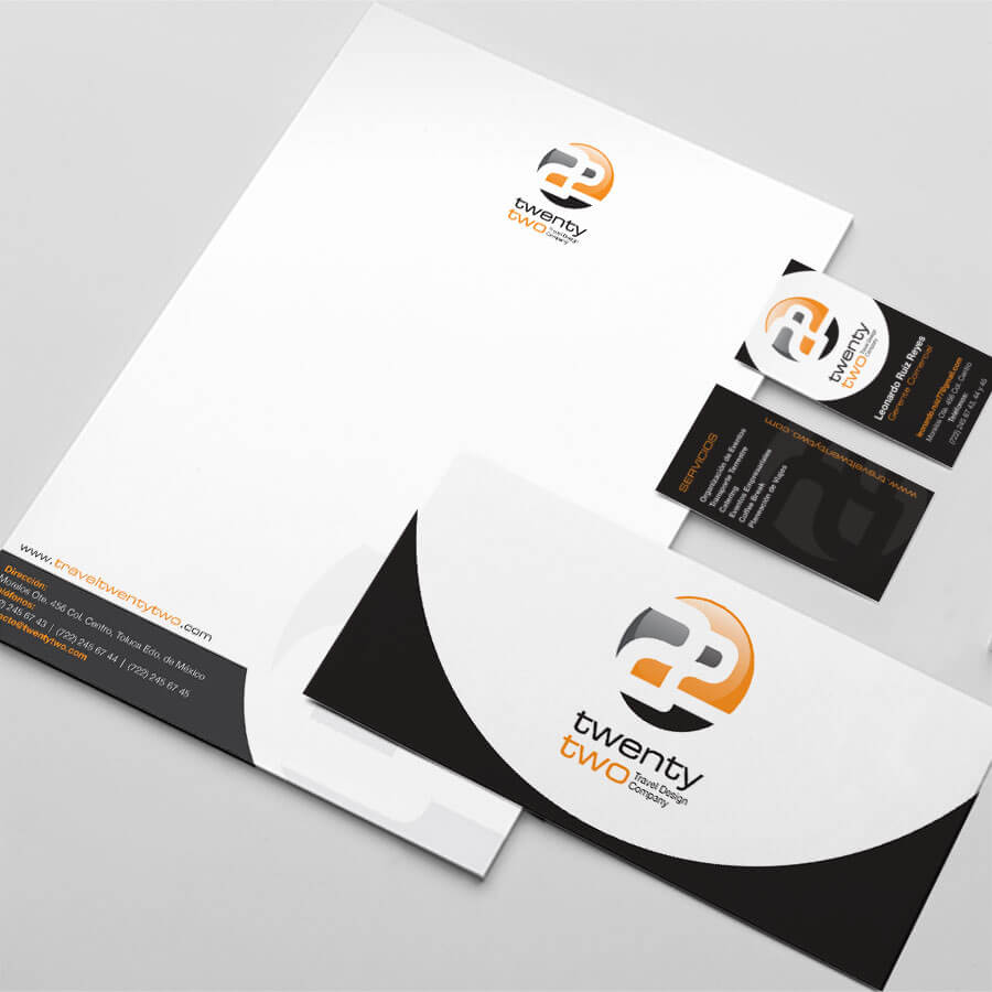 Diseño Logo e Identidad corporativa Twenty